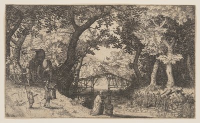 Chrzest eunucha autorstwa Claes Jansz. Visscher