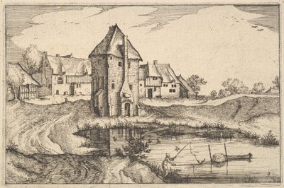 Staw, tablica 9 z Prowincji Brabancji, ok. 1900 r. 1610 autorstwa Claes Jansz Visscher