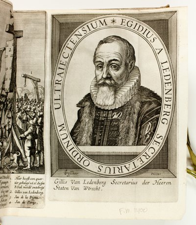 Album z holenderskimi drukami politycznymi i pamfletami dotyczącymi księcia Mauritsa Orańskiego i Johana van Oldenbarnevelta autorstwa Claes Jansz. Visscher II