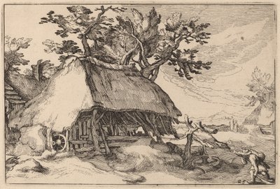 Dziecko autorstwa Claes Jansz Visscher after Abraham Bloemaert after Boëtius Adams Bolswert