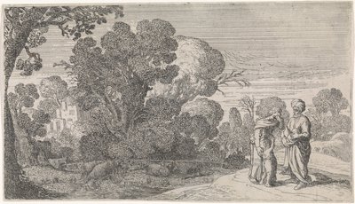 Wypędzenie Hagar i Ismaela Historia Abrahama (tytuł serii) autorstwa Claes Moeyaert