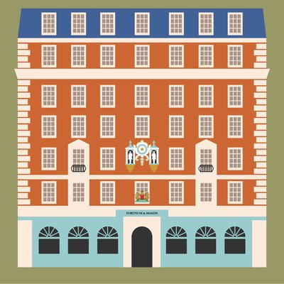 Fortnum i Mason, Piccadilly autorstwa Claire Huntley
