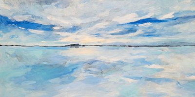 Spokojne odbicie nieba autorstwa Claire Whitehead