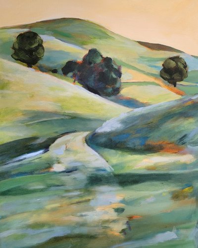 Ścieżka Rolling Hills autorstwa Claire Whitehead