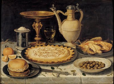 Natura martwa - Martwa natura - Obraz Clary Peeters (1594-1658) autorstwa Charlotte Evans