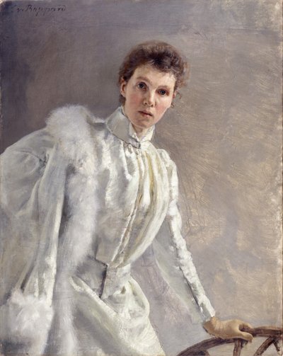 Autoportret, 1894. autorstwa Clara von Rappard