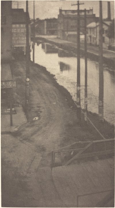 Słupy telegraficzne autorstwa Clarence H. White