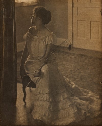 Pawie pióro, ok. 1930 r. 1902. autorstwa Clarence H. White