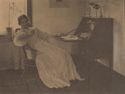 Co powiem, 1896. autorstwa Clarence H. White