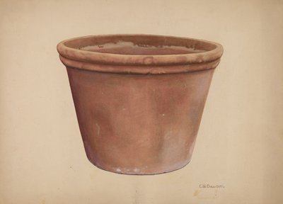 Kwiatowa Urna autorstwa Clarence W. Dawson