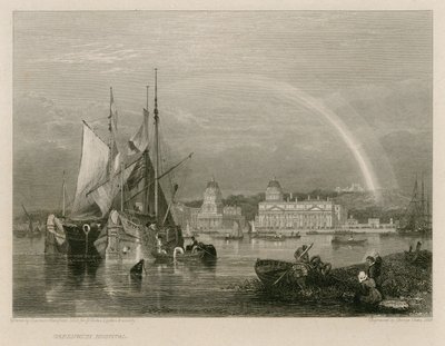 Szpital Greenwich, Londyn autorstwa Clarkson Frederick Stanfield