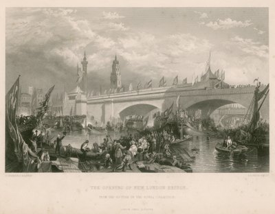 Otwarcie New London Bridge autorstwa Clarkson Frederick Stanfield