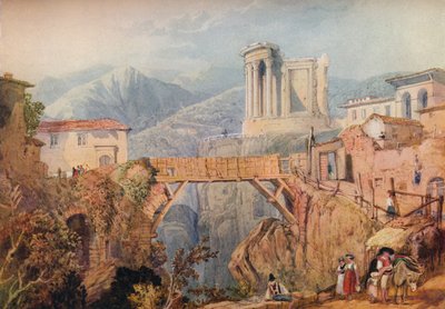 Tivoli, 1833 autorstwa Clarkson Stanfield