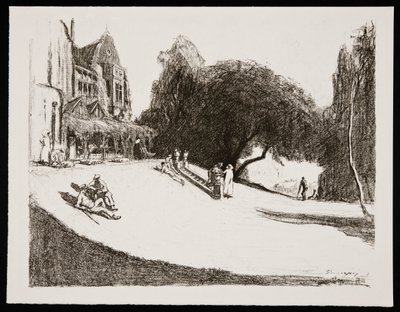 „Rekonwalescencja w Anglii”, 1917 autorstwa Claude Allin Shepperson