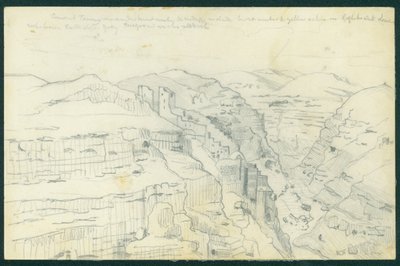 Mar Saba, 1873 autorstwa Claude Conder