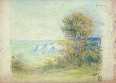 Klify w Etretat autorstwa Claude Emile Schuffenecker