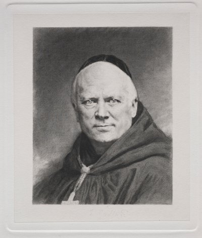Dom Prosper Gueranger, opat Solesmes autorstwa Claude Ferdinand Gaillard