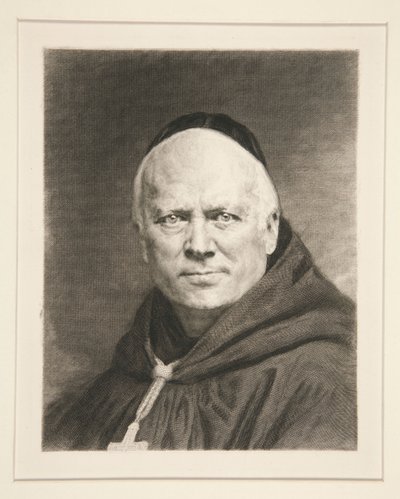 Dom Prosper Gueranger, Abbe de Soleames autorstwa Claude Ferdinand Gaillard