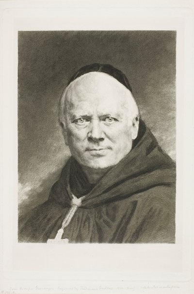 Dom Prosper Guéranger, opat Solesmes autorstwa Claude Ferdinand Gaillard