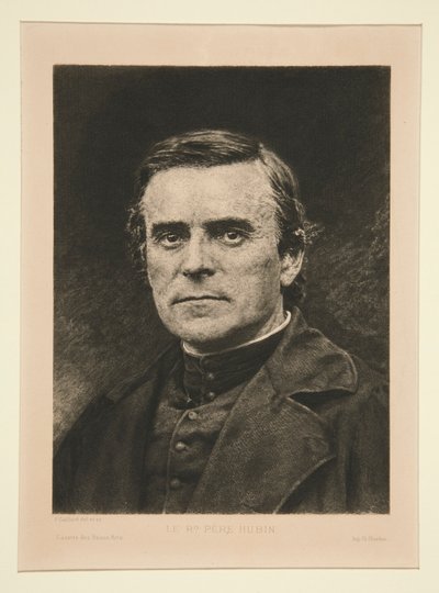 Le Rd. Père Hubin autorstwa Claude Ferdinand Gaillard