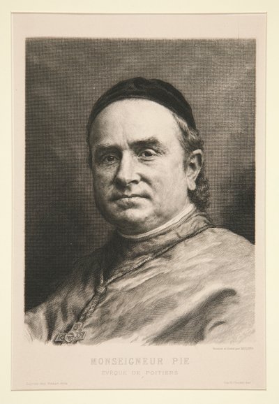 Prałat Pie autorstwa Claude Ferdinand Gaillard