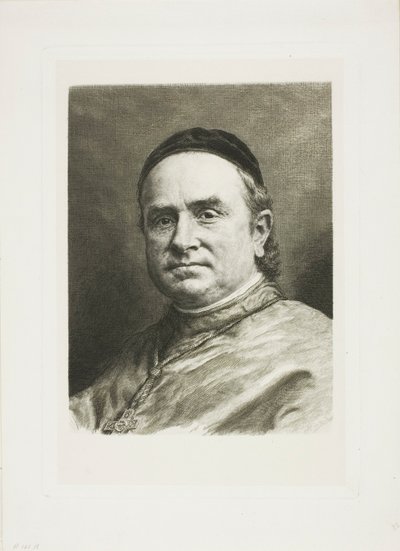 Monsignor Pie, biskup Poitiers autorstwa Claude Ferdinand Gaillard