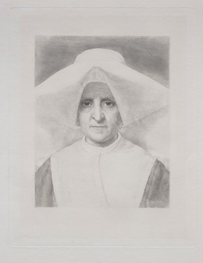Siostra Rosalie, widok z przodu. autorstwa Claude Ferdinand Gaillard
