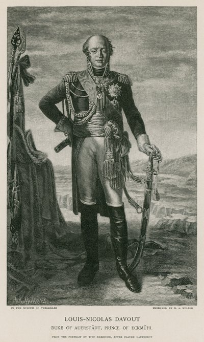 Louis-Nicolas Davout autorstwa Claude Gautherot