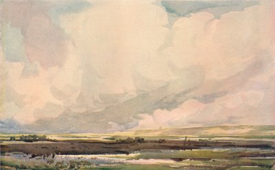 W pobliżu Dunwich, Suffolk, ok. 1910 r. autorstwa Claude Hayes