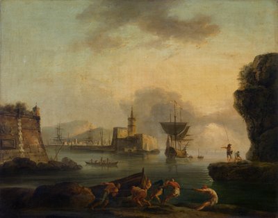 Neapol autorstwa Claude Joseph Vernet