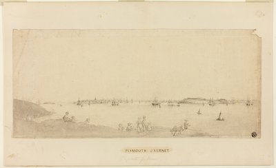 Plymouth Harbor autorstwa Claude Joseph Vernet