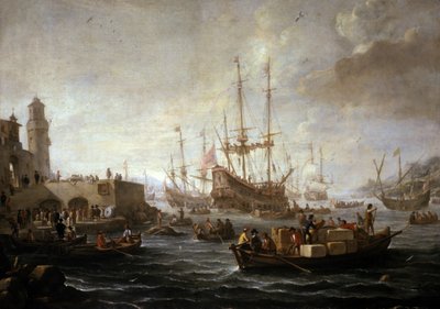 Pejzaż morski autorstwa Claude Joseph Vernet