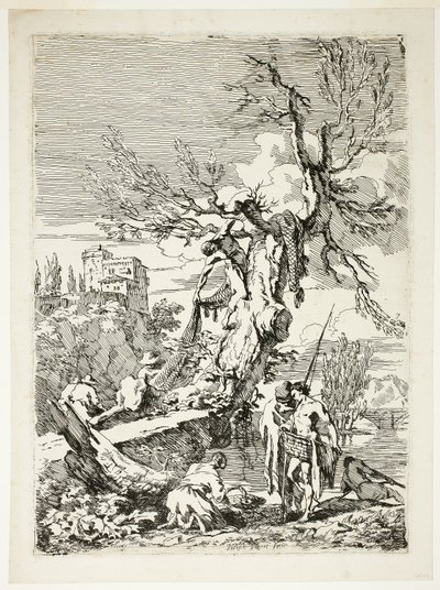 Powrót z wędkowania autorstwa Claude Joseph Vernet