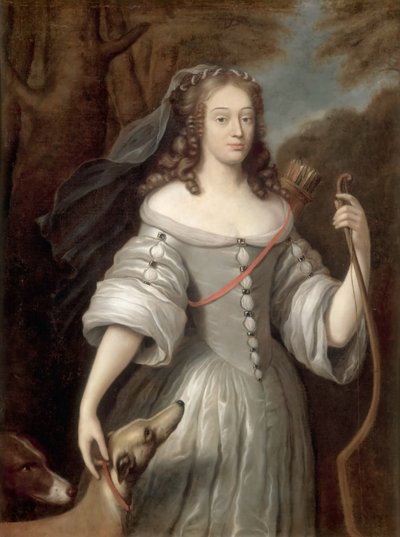 Louise de La Baume Le Blanc, księżna La Valliere autorstwa Claude Lefebvre