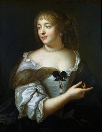 Madame de Sevigne, francuski dworzanin i pisarka, XVII wiek autorstwa Claude Lefebvre