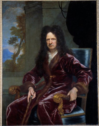 Portret Andre Le Notre (Andre Lenotre autorstwa Claude Lefebvre