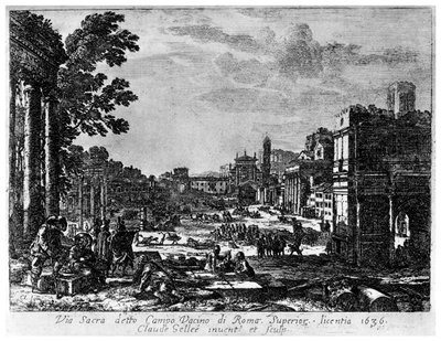 Pole Vacino, c1620-1680 1924 autorstwa Claude Lorrain