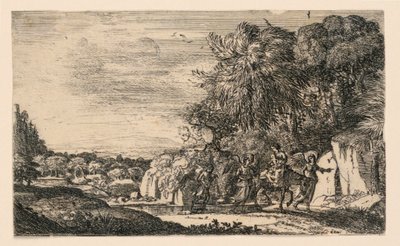 Ucieczka do Egiptu autorstwa Claude Lorrain