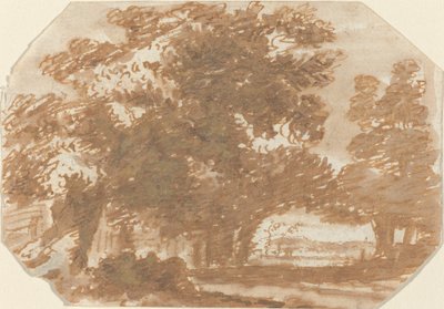 Gaj Drzew autorstwa Claude Lorrain