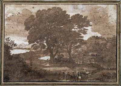 Krajobraz autorstwa Claude Lorrain