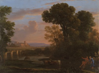 Krajobraz duszpasterski, 1648 autorstwa Claude Lorrain