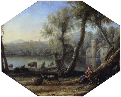 Krajobraz pasterski autorstwa Claude Lorrain