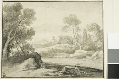 Scena rzeczna autorstwa Claude Lorrain