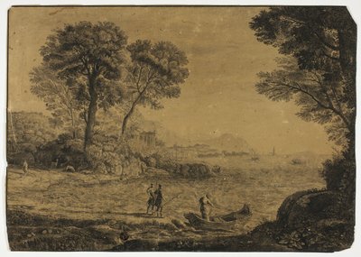 Pejzaż morski autorstwa Claude Lorrain