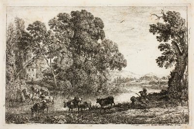 Pasterz autorstwa Claude Lorrain