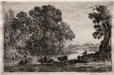Pasterz, 1606. autorstwa Claude Lorrain