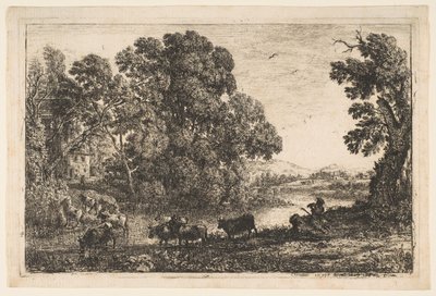 Pasterz, 1636. autorstwa Claude Lorrain