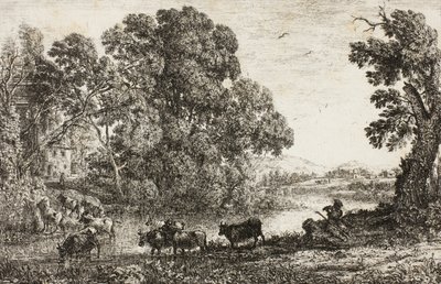 Pasterz, 1636 autorstwa Claude Lorrain