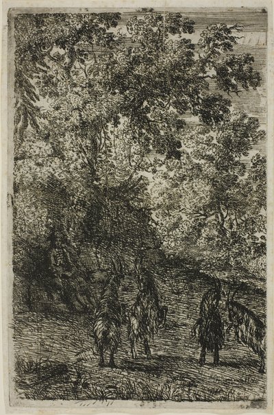 Cztery Kozy autorstwa Claude Lorrain