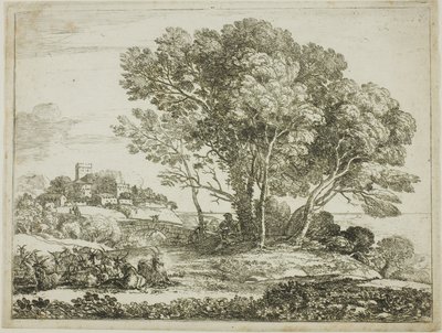 Pasterz autorstwa Claude Lorrain